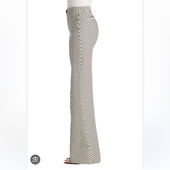 J Brand Striped Wide Leg Denim Trousers Stretchy Size 32 - Picture 2 of 9